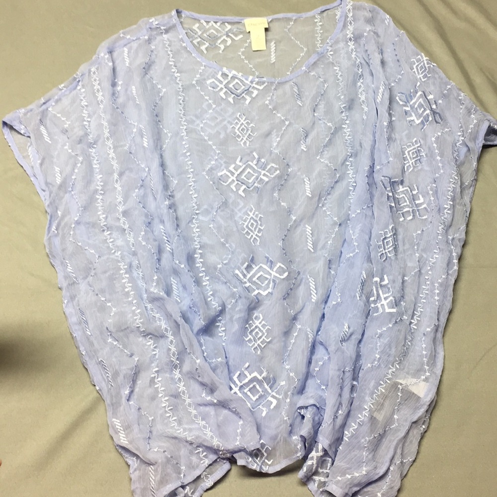 Chico’s sheer top